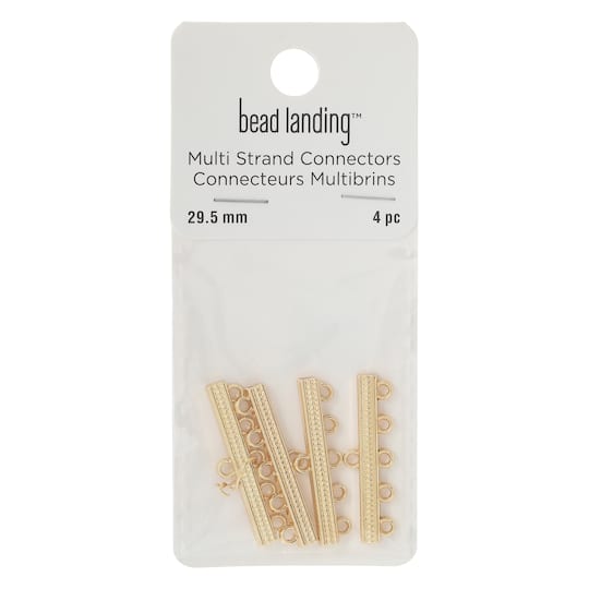 12 Packs: 4 ct. (48 total) Multi-Strand Connectors by Bead Landing™